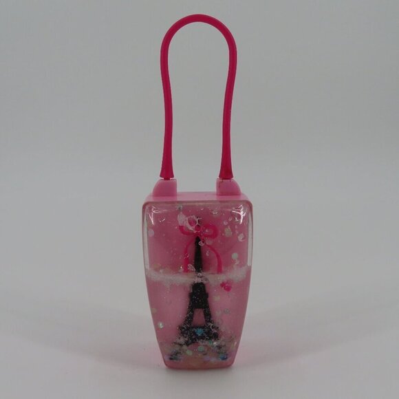 Bath & Body Works PocketBac Classic Eiffel Tower Snow Globe Loop Top Holder VTG - Picture 2 of 10